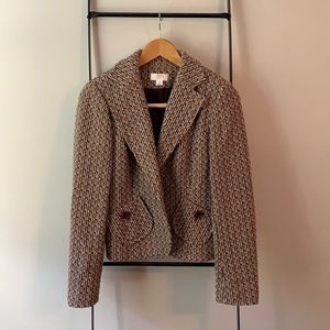 Ann Taylor Loft Textured Blazer